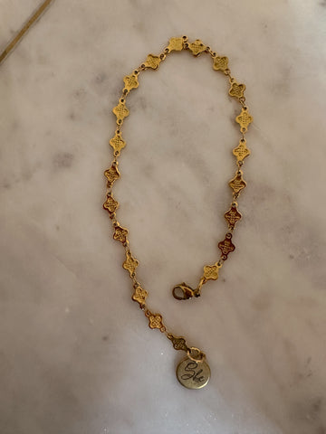 Vibra Dorada Anklet