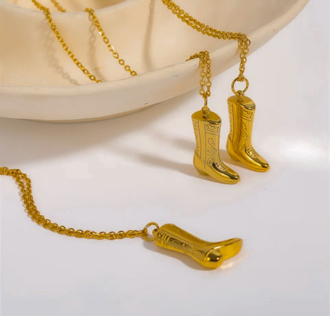 Boot Necklaces