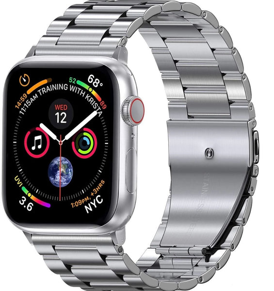 Silver Iwatch Band