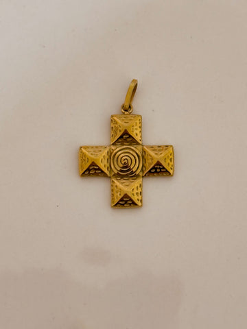 Vintage Cross Charm