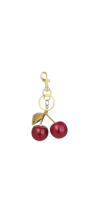 Cherry Bag Charm